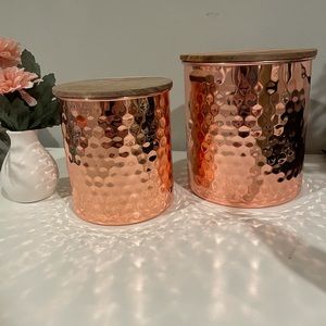 Uncommon James Gold Cannisters